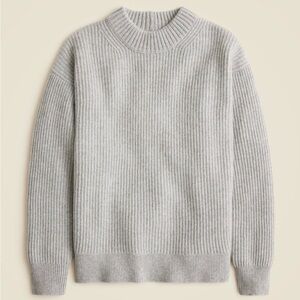 J. Crew ribbed cashmere sweater